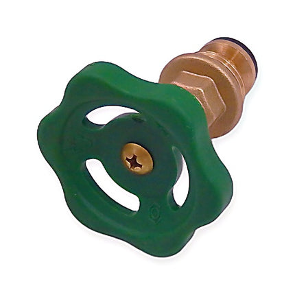 Oberteil für Absperrhahn (Messing / 90°-Drehung) – Präziser Durchflussregulator