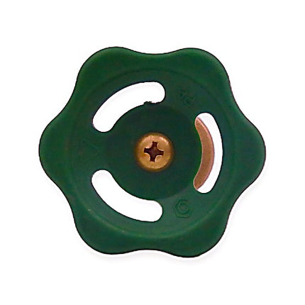 Oberteil für Absperrhahn (Messing / 90°-Drehung) – Präziser Durchflussregulator